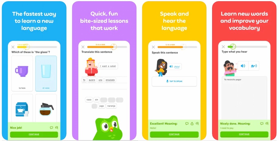 Duolingo a language learning app