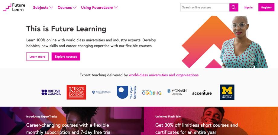 FutureLearn app screenshot