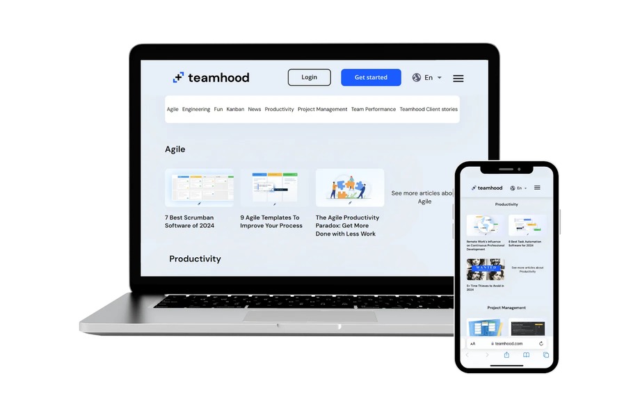 Teamhood blog is one of the blogs for project management