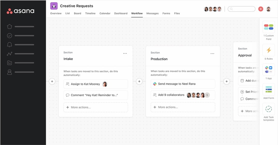 Asana as task management tool